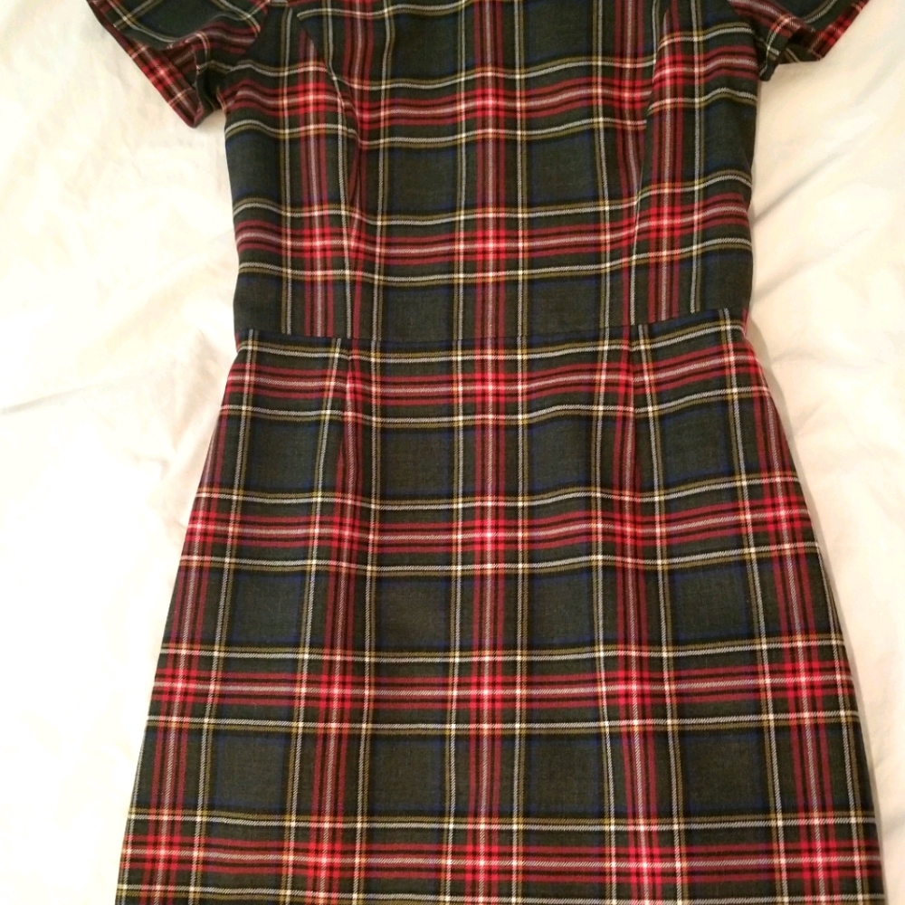 Brooks Brothers Red Fleece women's plaid dress
